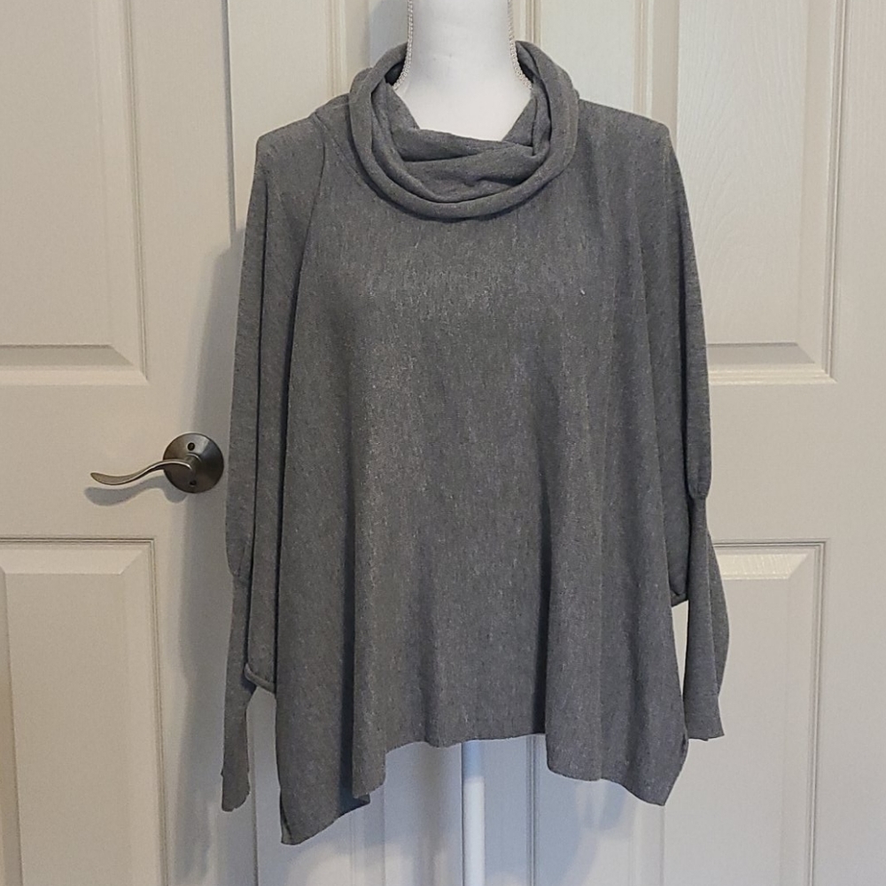 Alfani Cowl neck Poncho Sweater